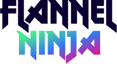 Flannel Ninja textual logo