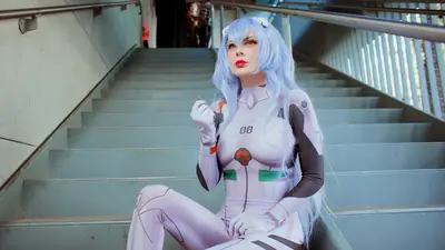 @taiyolux.cos Rei Ayanami from Neon Genesis Evangelion