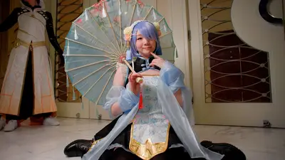@uyuchan_cos Lolita Rem from Re:Zero