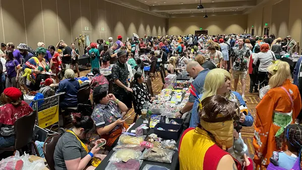 The Otaku Flea Market at Colossalcon East.