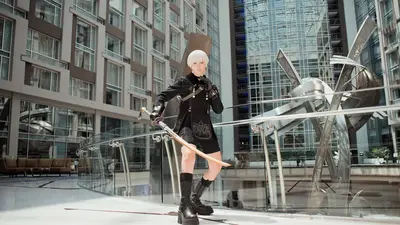 @mizzmizzery 9S from NieR:Automata