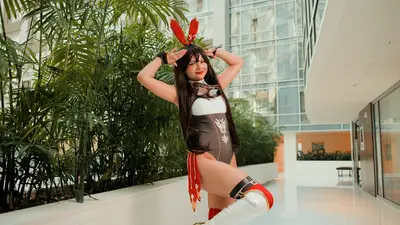 @lexkuma Amber from Genshin Impact