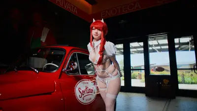 @glitchxprincess succubus Makima from Chainsaw Man