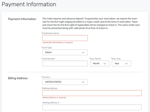 Likewise, enter your credit card information using the browser’s autofill feature, or have the information in a text editor ready to copy/paste.
