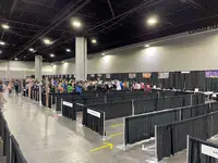 The autograph queues