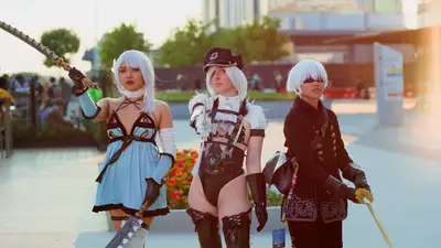 NieR:AutoMata
@katanananana_ Kaine
@suikasarah 2B
@perpetuallysleepy_ 9S