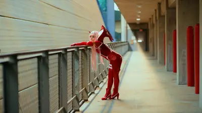 @sicophant Zero Two from Darling in the FRANXX