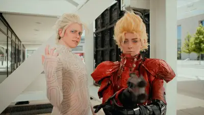 Trigun
@cottonmouthcosplay Millions Knives
@sirahcos Vash the Stampede