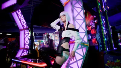 @neoncosplays Lucy from Cyberpunk: Edgerunners