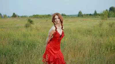 @kairoekki Aerith from Final Fantasy VII remake