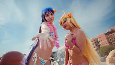 Panty &amp; Stocking
@sugarrstars Stocking
@smoodiie Panty