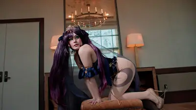 @thatscrubboog Mona from Genshin Impact