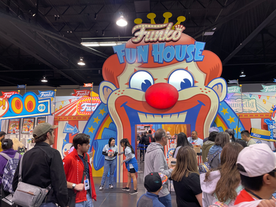 The Funko booth.