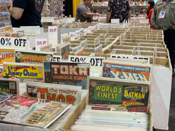 A comic book dealer.