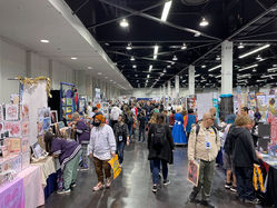 The artist alley.