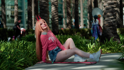 @taiyolux.cos Power from Chainsaw Man