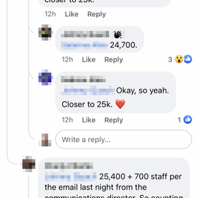 A discussion of attendance numbers for 2023.