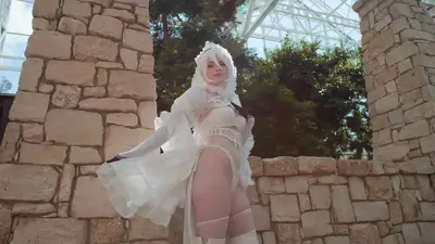 @glitchxprincess Bride 2B from NieR: Automata