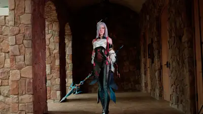 @reid_irl Shenhe from Genshin Impact 