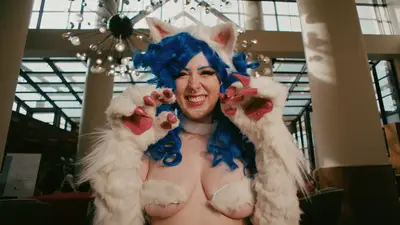 @soapydeity Felicia from Darkstalkers