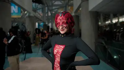 @darkmattercos Black Widow gala dress