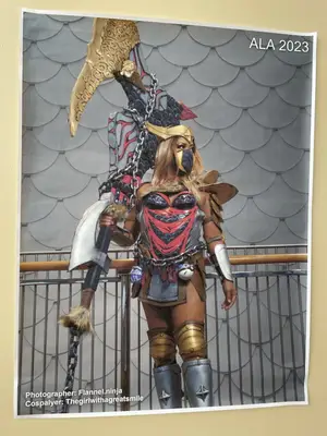 Anime Los Angeles has a program where you can submit photos and they will print them and display them throughout the venue.