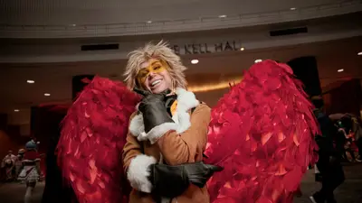 @born2burn__ Hawkes from My Hero Academia