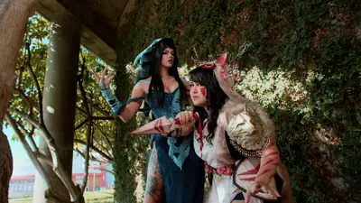 Princess Mononoke
@pasteljellies Forest Spirit
@sarrahnadecosplay San