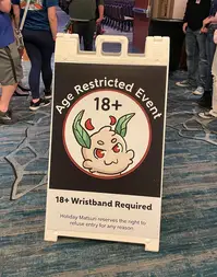 Holiday Matsuri has many 18+ events.