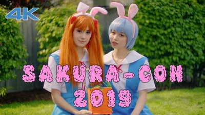 Sakura-Con 2019 re-cut Cosplay in HDR Seattle Anime Convention