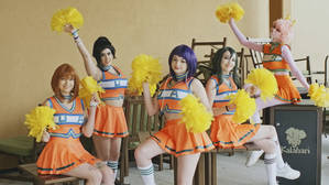 My Hero Academia cheerleaders