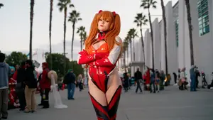 <a href="https://www.instagram.com/televisionbunny" target="_blank">@televisionbunny</a> is Asuka from Neon Genesis Evangelion