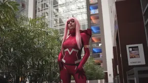 @lainey.cat Zero Two from Darling in the FRANXX