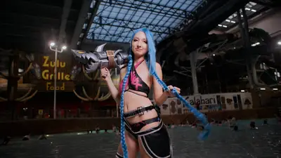 @ayame.hime Jinx from League of Legends