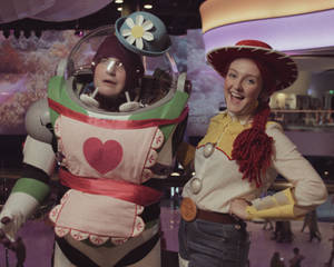 Buzz Lightyear and Jessie