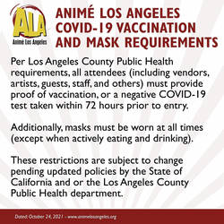 Mask and vaccines requirements for ALA 2022.