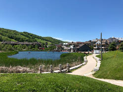Blue  Mountain Village lagoon