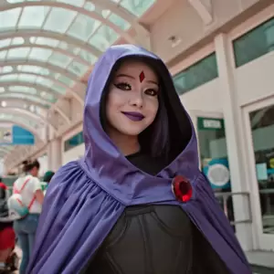 @bellapoarch Raven from Teen Titans