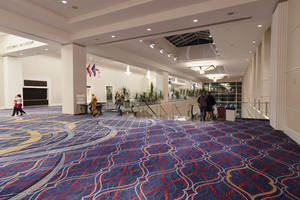 The convention space