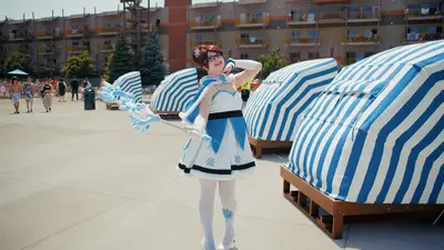@crystallizedcosplay Magical Girl Mei from Overwatch