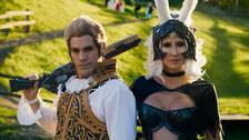 @silentsnuggs and @binrand as Balthier and Fran from Final Fantasy XII